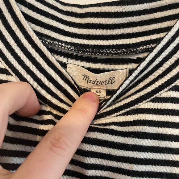 Madewell Striped Tank (Size XS) - Picture 2 of 4